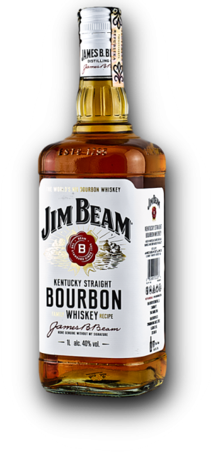 Jim Beam 40% 1 l (čistá fľaša)