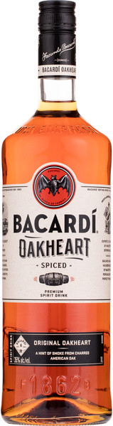 Bacardi Oakheart 1l