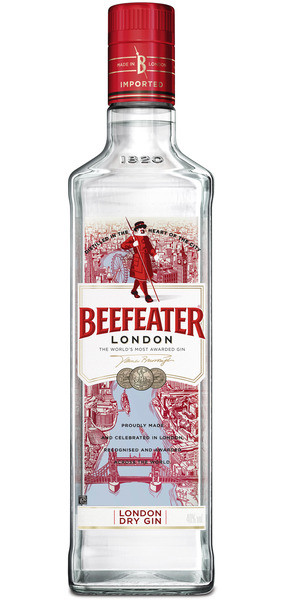 Beefeater Gin 40% 1 l (čistá fľaša)