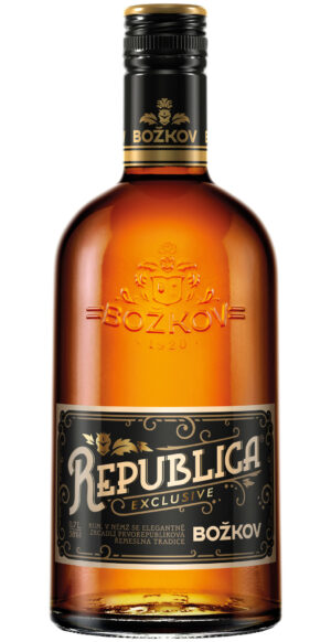 Božkov Republica Exclusive 38% 0,7 l (čistá fľaša)