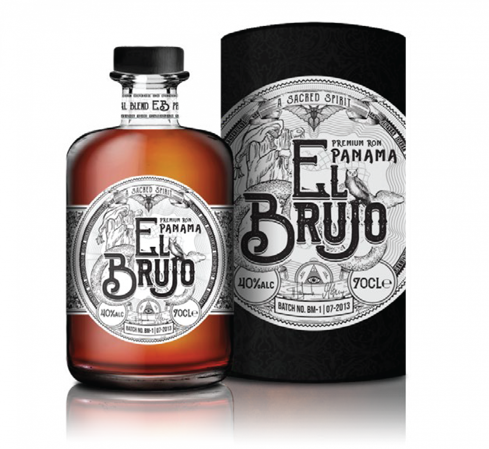 El Brujo 40% 0,7 l (tuba)
