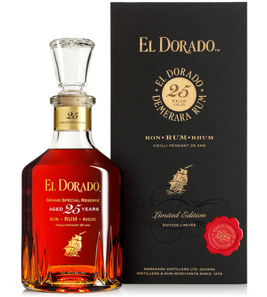 El Dorado 25y Vintage Limited Edition 43% 0,7 l (kazeta)