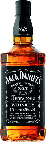 Jack Daniel's 40% 1 l (čistá fľaša)