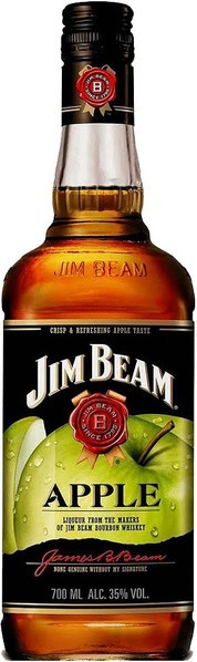 Jim Beam Apple 32,5% 1 l (čistá fľaša)