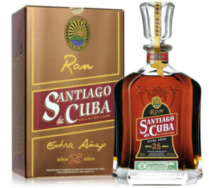 Santiago de Cuba Extra Anejo 25 ročný 0,7l