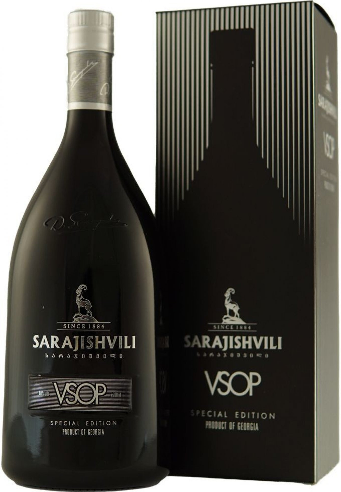 Sarajishvili VSOP Black Special Edition 40% 0,7 l (kartón)